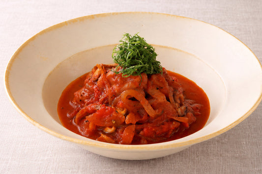 鶏の和風トマト煮
