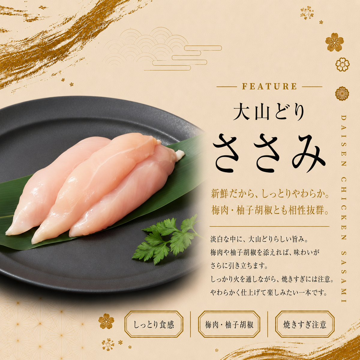 大山どり ささみ串