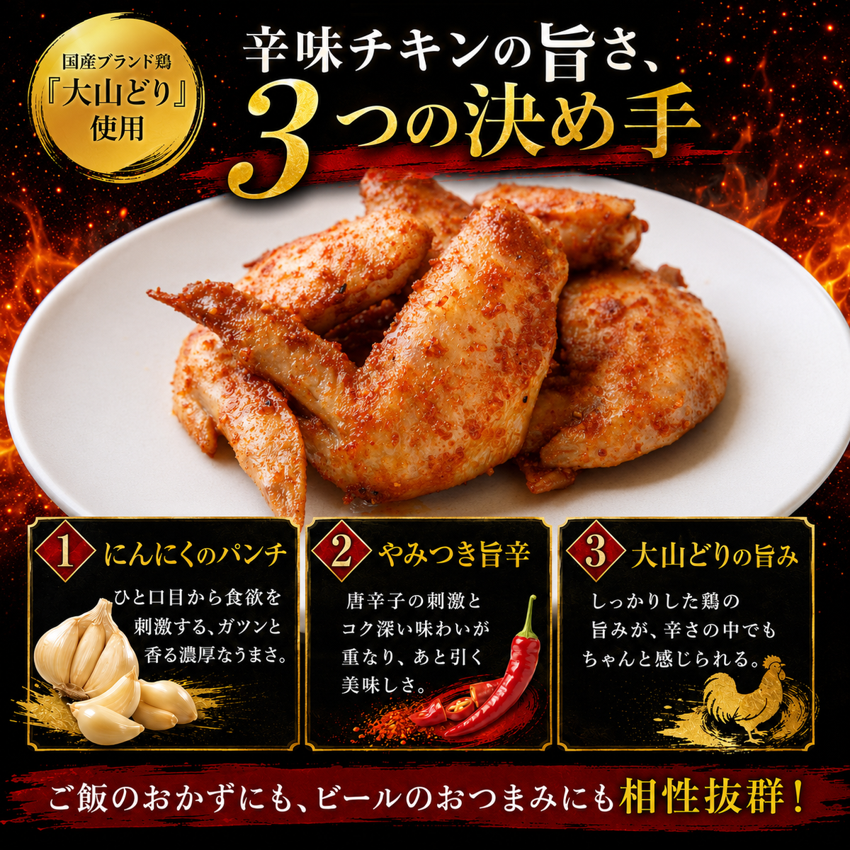 絶品辛味チキン