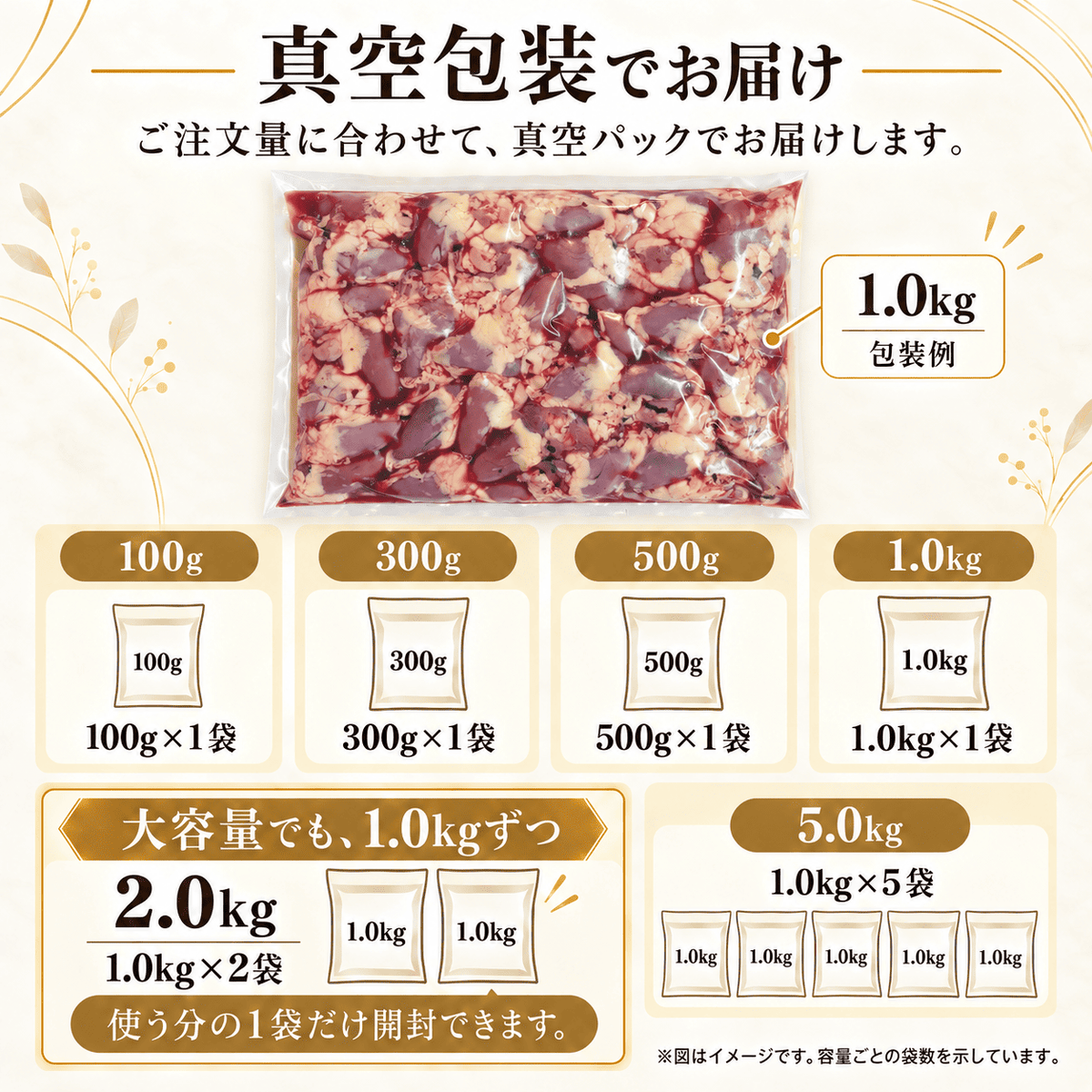国産 鶏ハツ (ココロ)